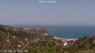 immagine della webcam nei dintorni di San Piero Patti: webcam Naso