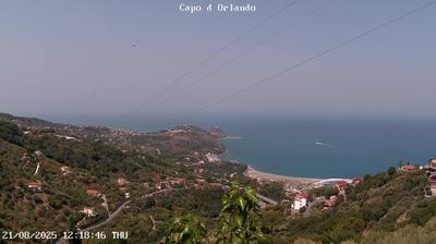 immagine della webcam nei dintorni di Capo d'Orlando: webcam Naso