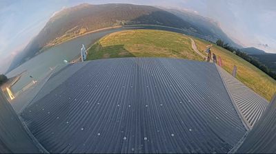 immagine della webcam nei dintorni di Malga San Valentino: webcam Curon Venosta