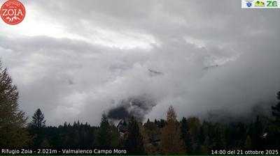 immagine della webcam nei dintorni di Carosello 3000: webcam Lanzada