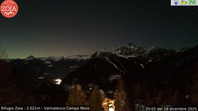 immagine della webcam nei dintorni di Val di Mello: webcam Lanzada