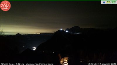immagine della webcam nei dintorni di Chiesa in Valmalenco: webcam Lanzada