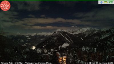 immagine della webcam nei dintorni di Carosello 3000: webcam Lanzada