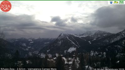 immagine della webcam nei dintorni di Pizzo Bernina: webcam Lanzada