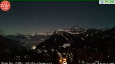 immagine della webcam nei dintorni di Chiesa in Valmalenco: webcam Lanzada