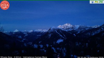 immagine della webcam nei dintorni di Val Masino: webcam Lanzada