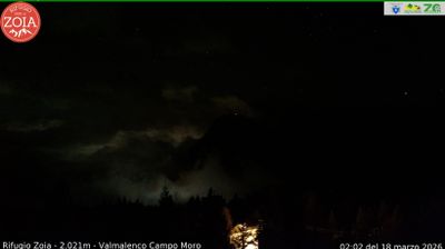 immagine della webcam nei dintorni di Val di Mello: webcam Lanzada