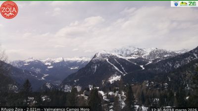 immagine della webcam nei dintorni di Val di Mello: webcam Lanzada