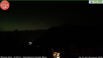 immagine della webcam nei dintorni di Carosello 3000: webcam Lanzada