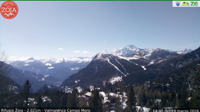 immagine della webcam nei dintorni di Carosello 3000: webcam Lanzada