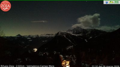immagine della webcam nei dintorni di Val Masino: webcam Lanzada
