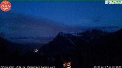 immagine della webcam nei dintorni di Val Masino: webcam Lanzada