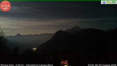 immagine della webcam nei dintorni di Chiesa in Valmalenco: webcam Lanzada