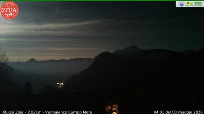 immagine della webcam nei dintorni di Val di Mello: webcam Lanzada