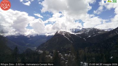 immagine della webcam nei dintorni di Sondrio: webcam Lanzada