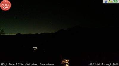 immagine della webcam nei dintorni di Val Masino: webcam Lanzada