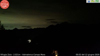 immagine della webcam nei dintorni di Chiesa in Valmalenco: webcam Lanzada