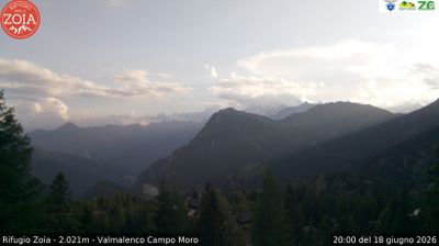 immagine della webcam nei dintorni di Val di Mello: webcam Lanzada