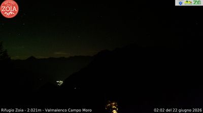 immagine della webcam nei dintorni di Carosello 3000: webcam Lanzada