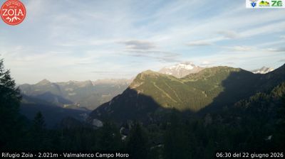 immagine della webcam nei dintorni di Sondrio: webcam Lanzada