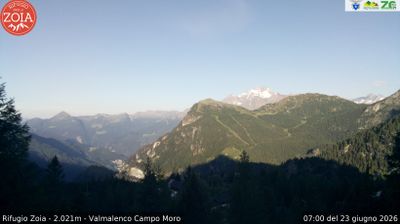 immagine della webcam nei dintorni di Montagna in Valtellina: webcam Lanzada