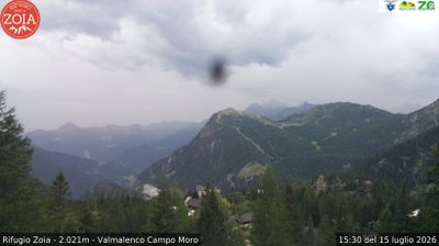 immagine della webcam nei dintorni di Pizzo Bernina: webcam Lanzada