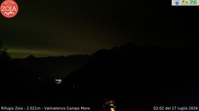 immagine della webcam nei dintorni di Chiesa in Valmalenco: webcam Lanzada