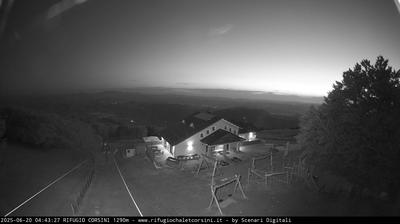 immagine della webcam nei dintorni di Monte Santa Maria Tiberina: webcam Monte Nerone