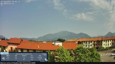 immagine della webcam nei dintorni di Ponte San Pietro: webcam Valbrembo
