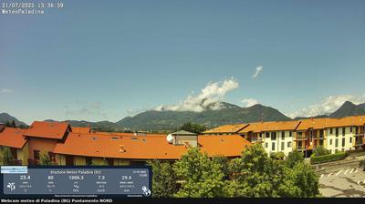 immagine della webcam nei dintorni di Orio al Serio: webcam Valbrembo