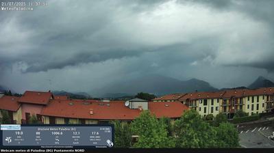immagine della webcam nei dintorni di Palazzago: webcam Valbrembo