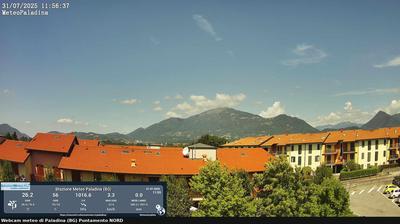 immagine della webcam nei dintorni di Bonate Sotto: webcam Valbrembo