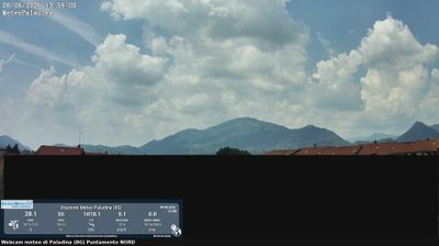 immagine della webcam nei dintorni di Orio al Serio: webcam Valbrembo