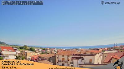 immagine della webcam nei dintorni di Campora San Giovanni: webcam Amantea