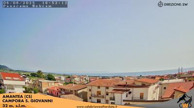 immagine della webcam nei dintorni di Amantea: webcam Campora San Giovanni