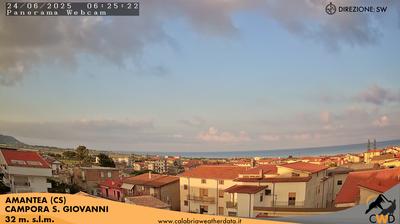immagine della webcam nei dintorni di Zumpano: webcam Amantea