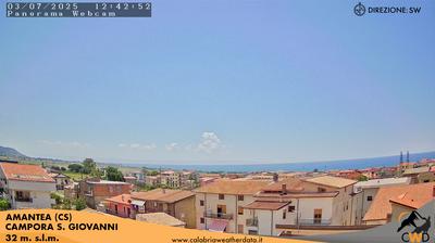 immagine della webcam nei dintorni di Camigliatello Silano: webcam Campora San Giovanni
