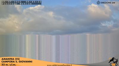 immagine della webcam nei dintorni di Sant'Eufemia Lamezia: webcam Campora San Giovanni