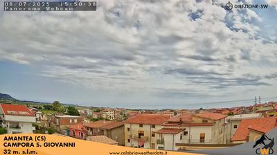 immagine della webcam nei dintorni di Amantea: webcam Campora San Giovanni