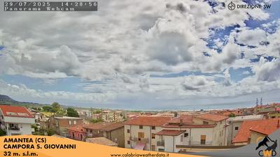 immagine della webcam nei dintorni di Amantea: webcam Campora San Giovanni