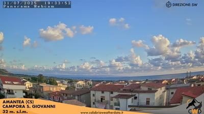 immagine della webcam nei dintorni di San Miceli: webcam Amantea