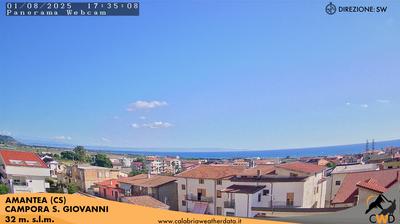 immagine della webcam nei dintorni di San Miceli: webcam Amantea