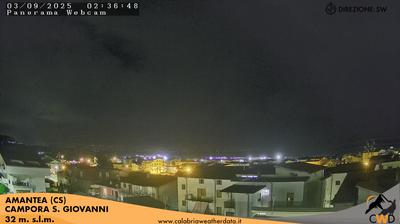 immagine della webcam nei dintorni di Amantea: webcam Campora San Giovanni