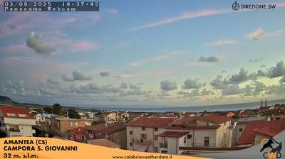 immagine della webcam nei dintorni di Campora San Giovanni: webcam Amantea