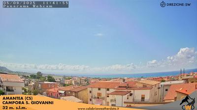 immagine della webcam nei dintorni di Campora San Giovanni: webcam Amantea