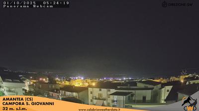 immagine della webcam nei dintorni di Zumpano: webcam Amantea