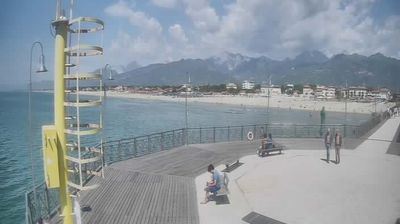 immagine della webcam nei dintorni di Lido Di Camaiore: webcam Tonfano