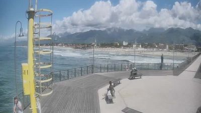 immagine della webcam nei dintorni di Forte dei Marmi: webcam Tonfano