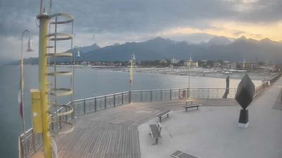 immagine della webcam nei dintorni di Carrara: webcam Tonfano