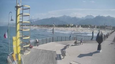 immagine della webcam nei dintorni di Pisa San Giusto: webcam Tonfano